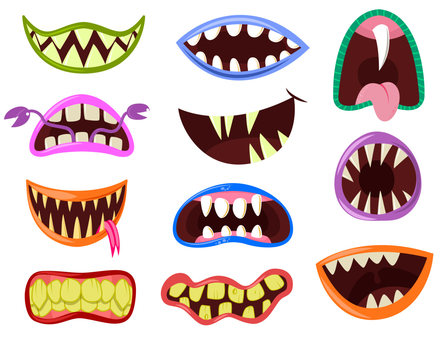 1500x1208 Monster Nose Clipart