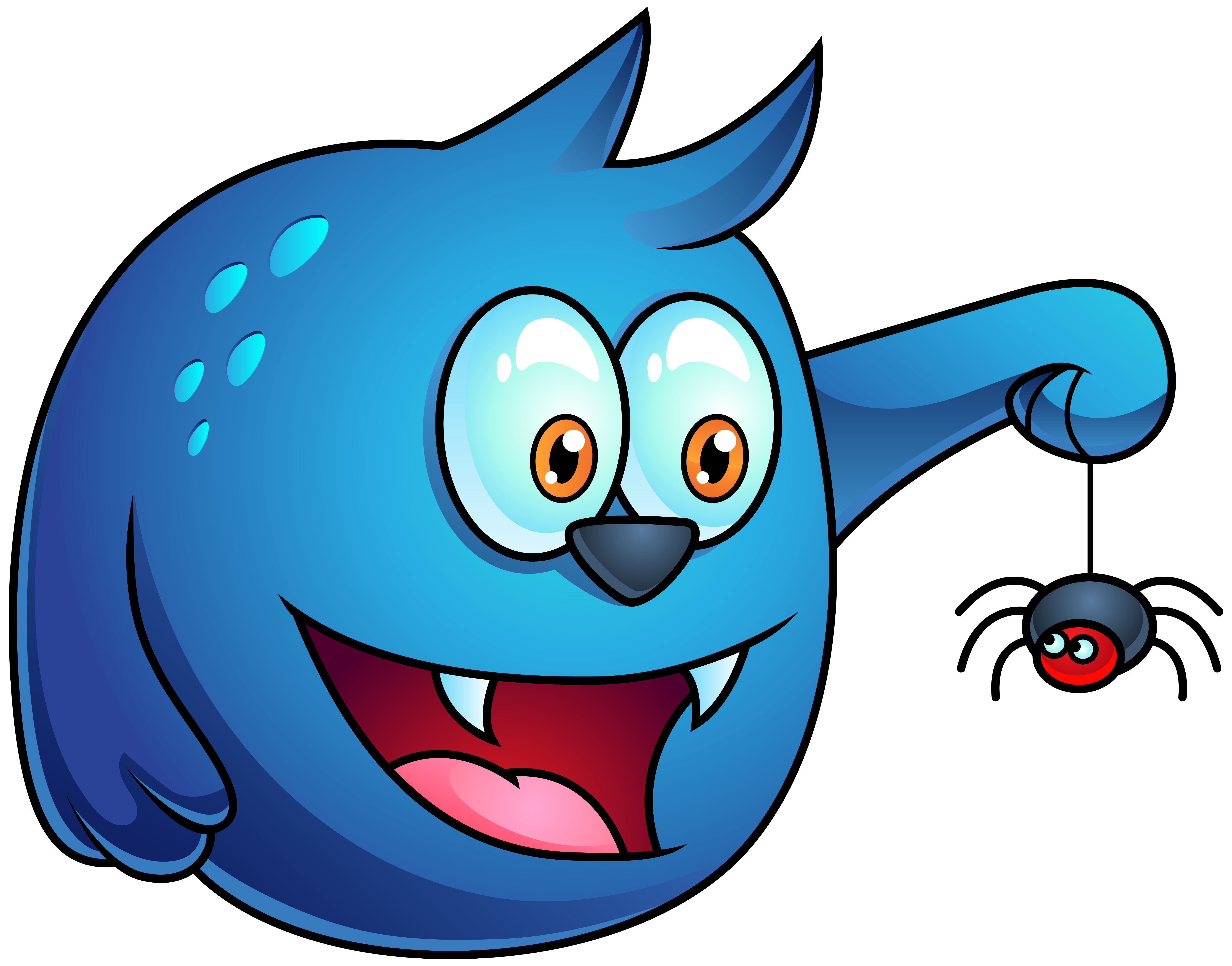 5685x4458 Blue Halloween Monster Png Clipart Imageu200b Gallery Yopriceville