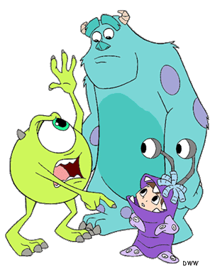 303x377 Monsters, Inc. Clip Art 2 Disney Clip Art Galore