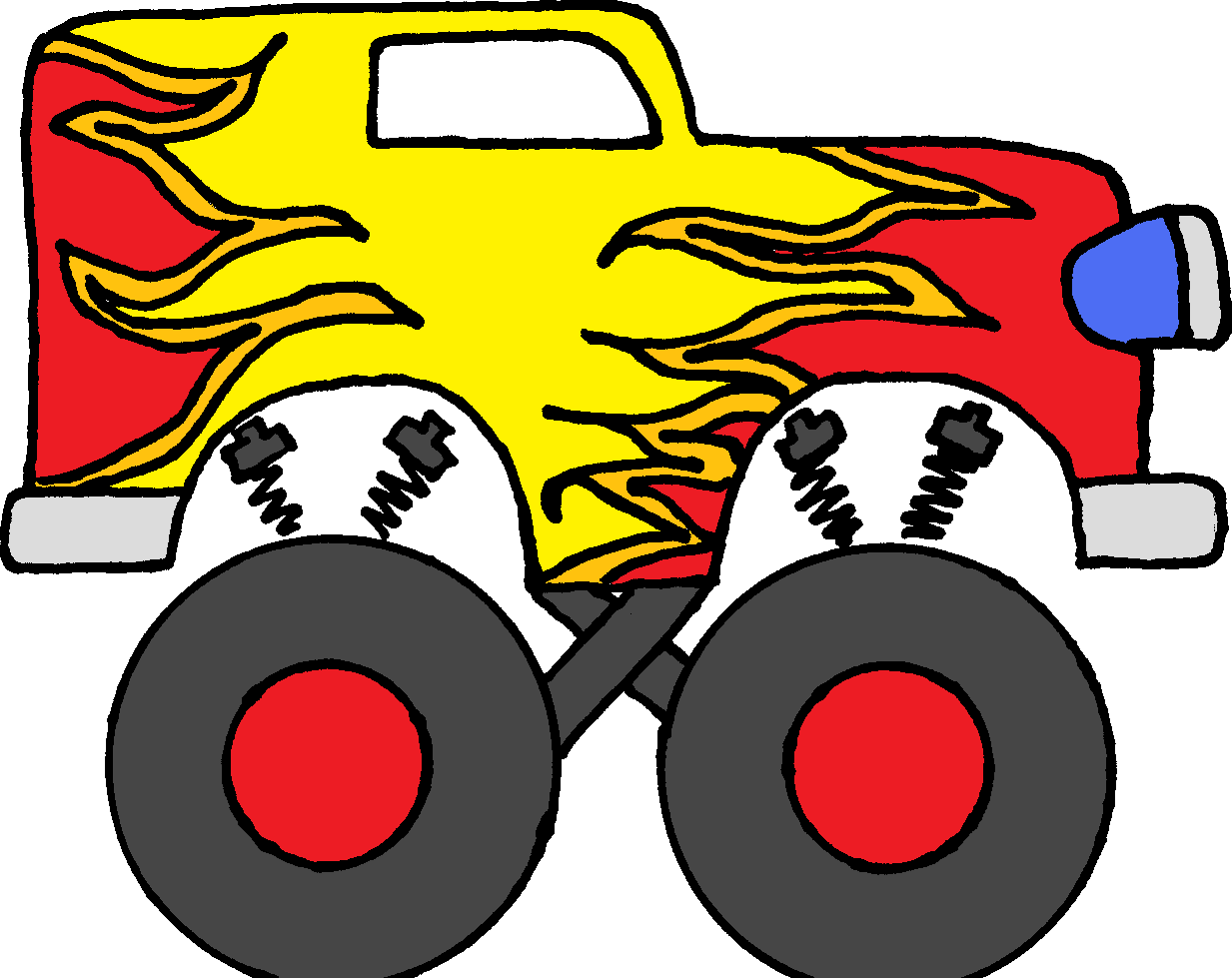 1233x979 Monster Truck Clip Art Pictures Free Clipart Images 6