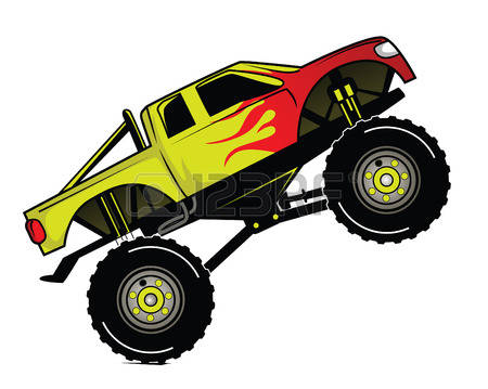 Monster Truck Clipart | Free download on ClipArtMag