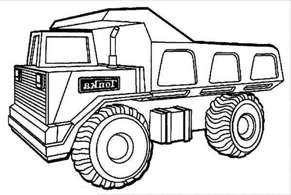 600x402 Free Truck Coloring Pages Simple Coloring Free Truck Coloring
