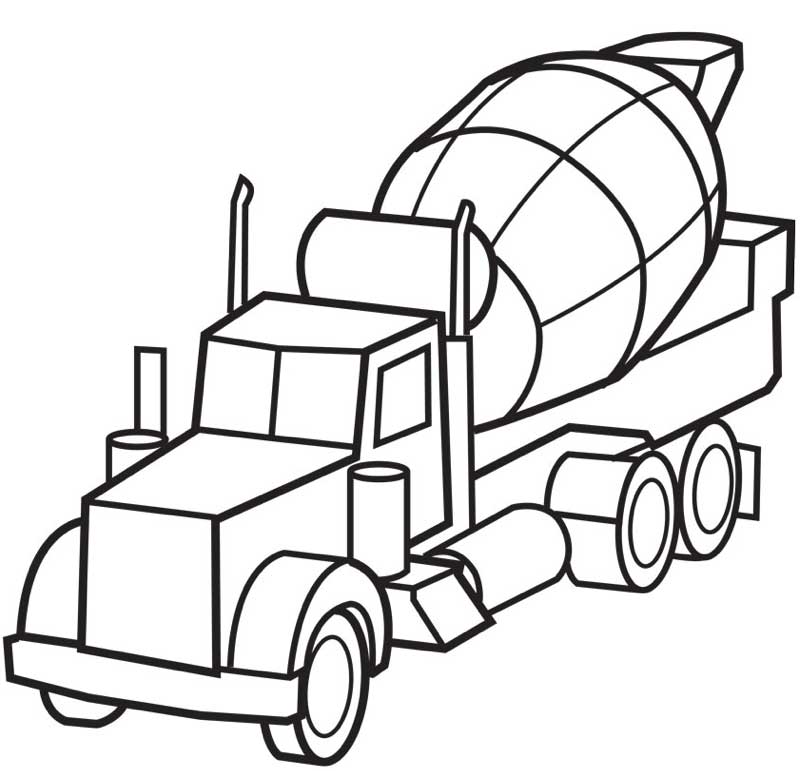 monster trucks coloring clip art