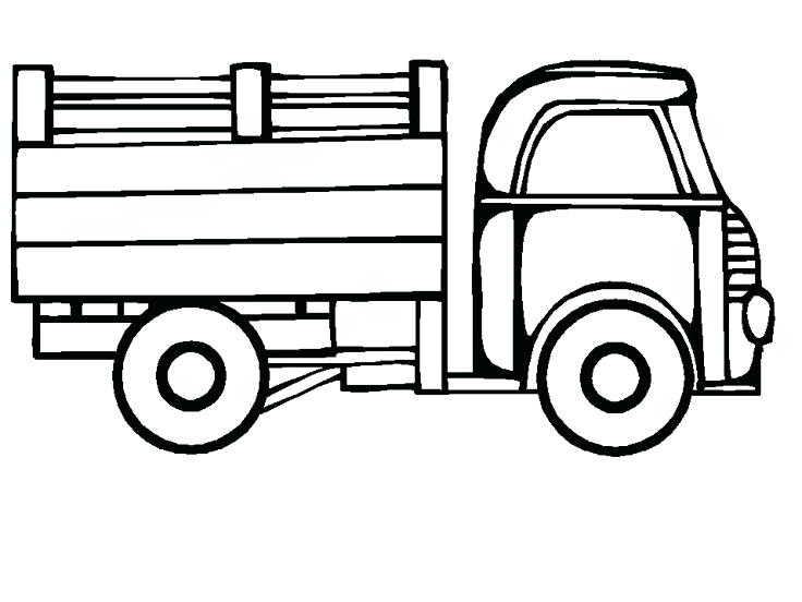 736x552 Truck Coloring Pages Garbage Truck Coloring Pages With Regard