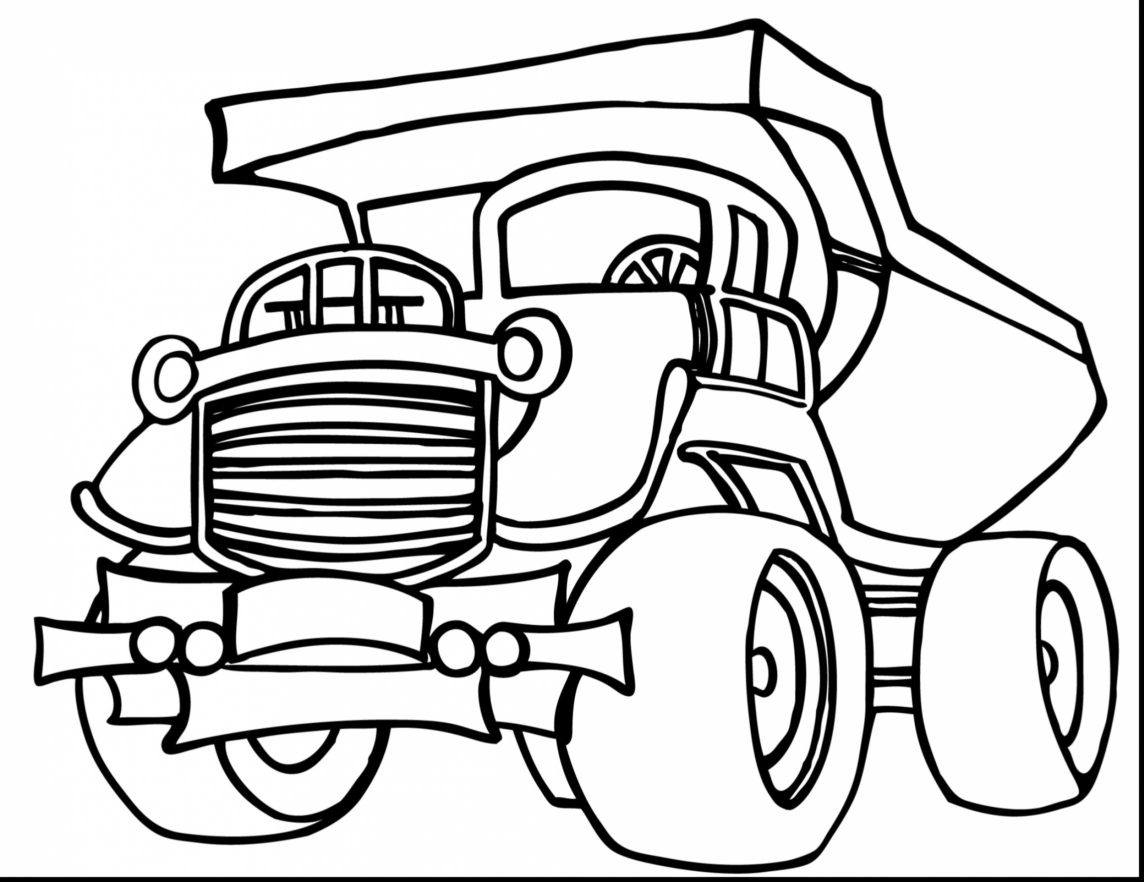 2289x1764 Superb Grave Digger Monster Truck Coloring Pages With Dump Truck