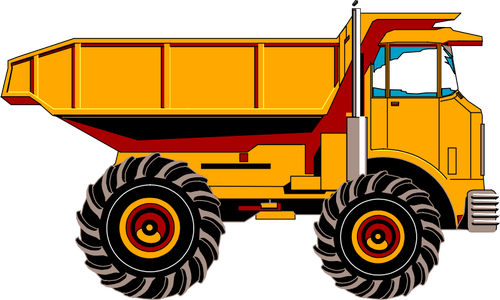500x300 Dump Truck Public Domain Vectors