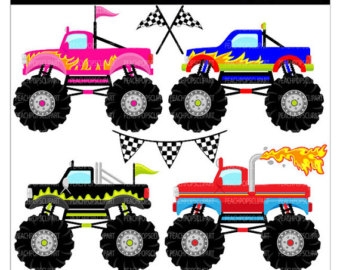 340x270 Monster Truck Clip Art