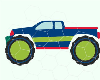 340x270 Monster Truck Cricut Etsy