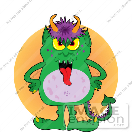 450x450 Monster Clipart Monster Horn