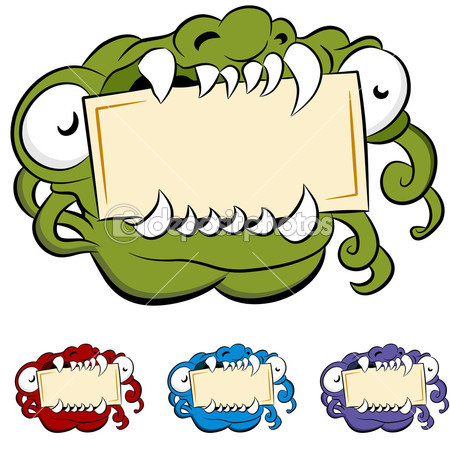 450x450 Monster Mouth Clipart