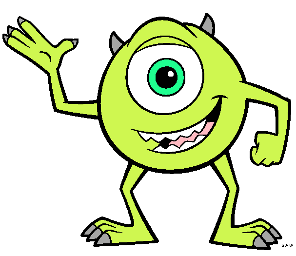 607x525 Monster Clip Art Cartoon Free Clipart Images 8