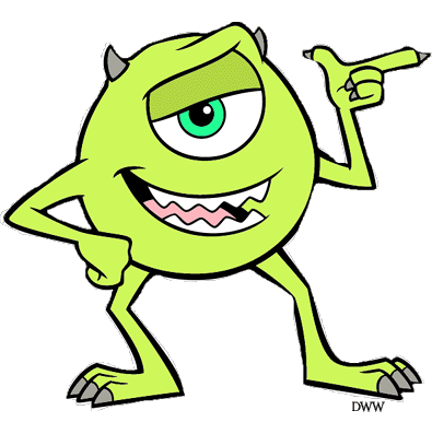 395x386 Friendly Monster Clipart
