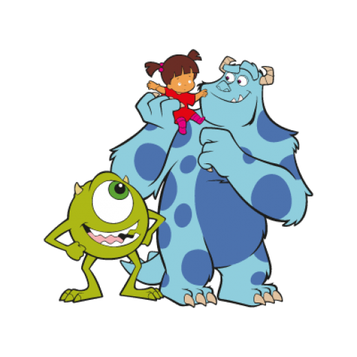 518x518 Family Monsters Inc Clipart