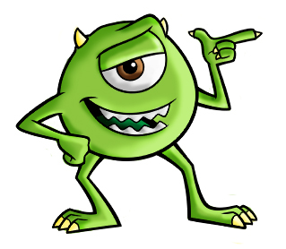 319x278 Monsters Inc Mike By Earpollution