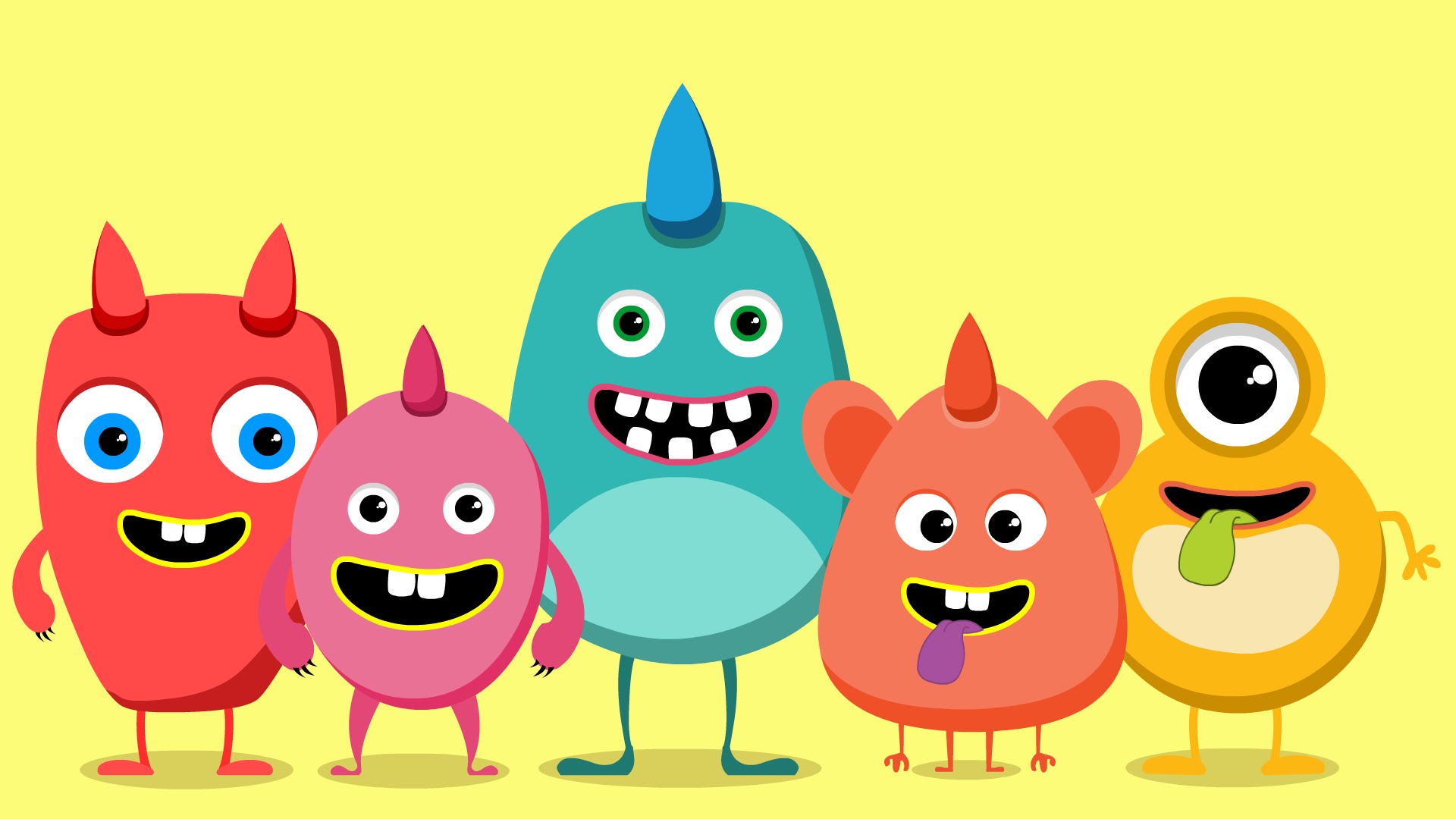 Песня монстриков. Five little Monsters. Four little Monsters. Super simple Songs Monsters go. Three little Monsters.