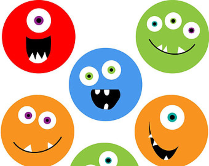 680x540 Een Schattige Kleine Verzameling Van Monter Clipart. 9 Beelden Zal