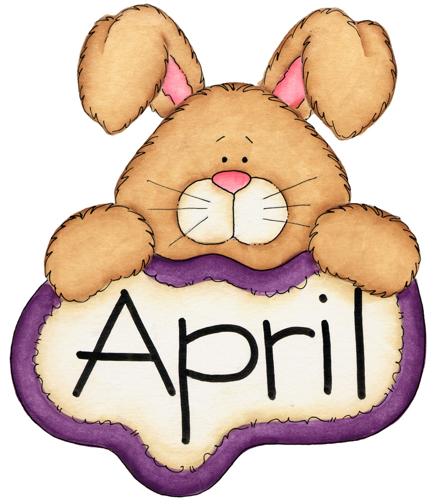 865x1006 April Clip Art Back And White Images Download 3