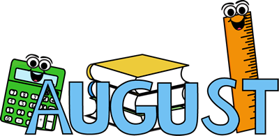400x195 August Clip Art