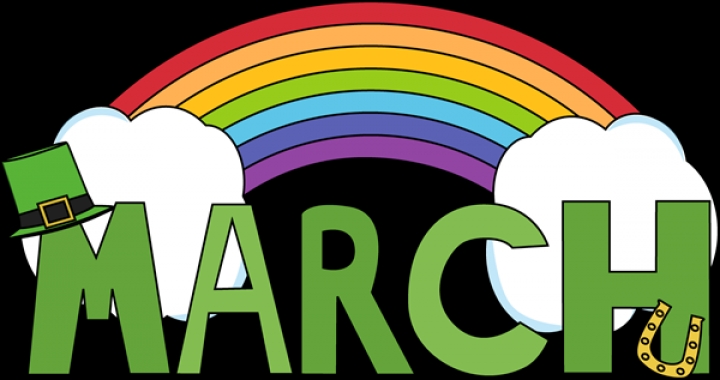 720x380 March Clip Art Month Of March Saint Patricks Luck