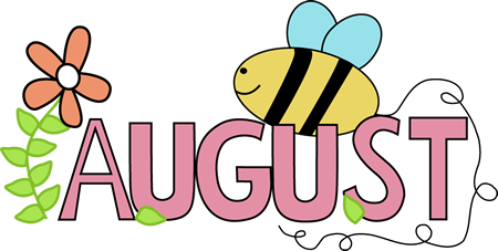 450x227 August Clip Art