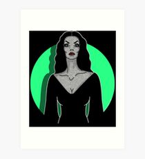 210x230 Vampira Drawing Wall Art Redbubble
