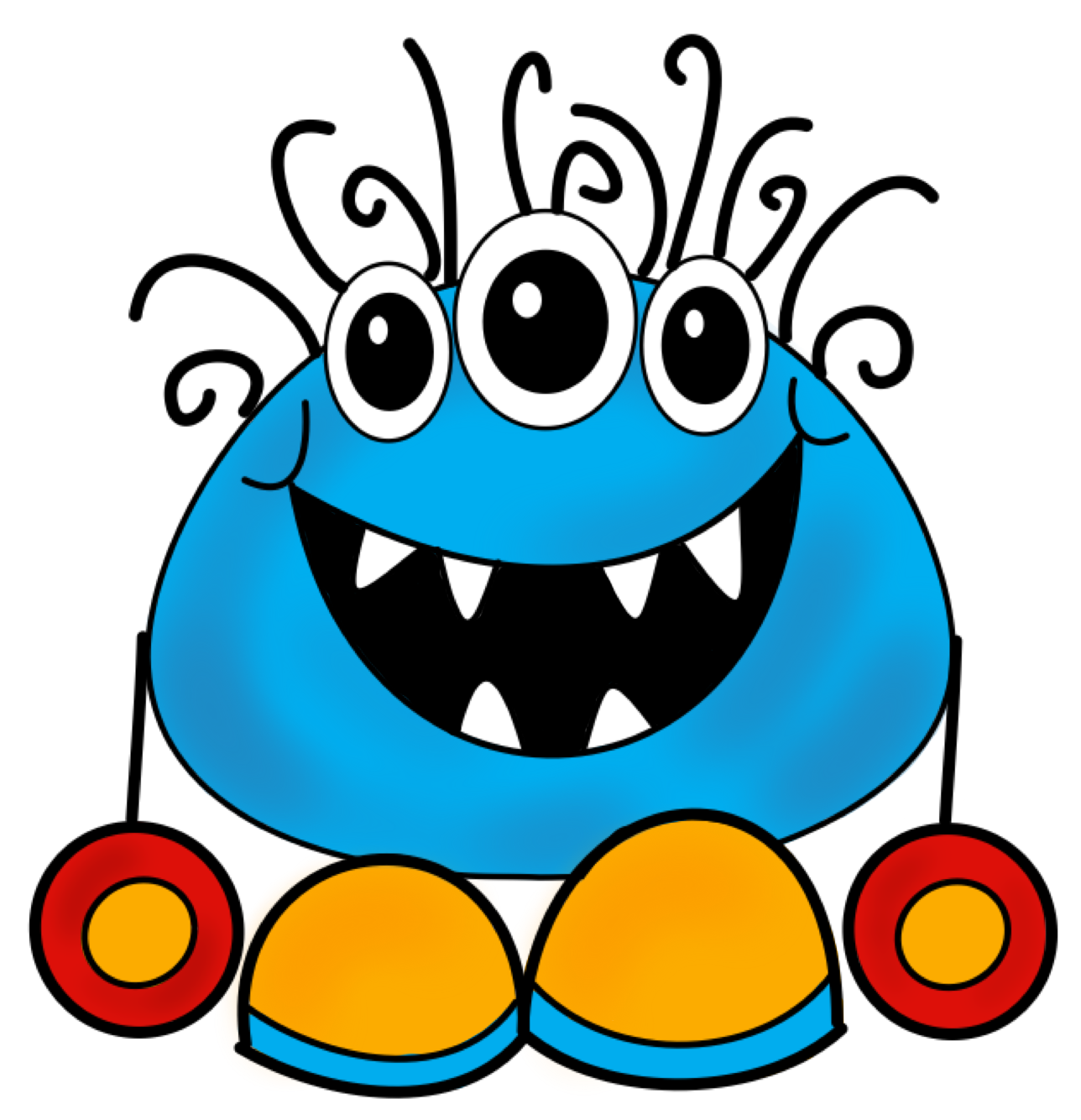 1288x1334 Best Monster Clipart