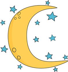 236x252 Falling Star Free Clipart The Moon And Stars Art