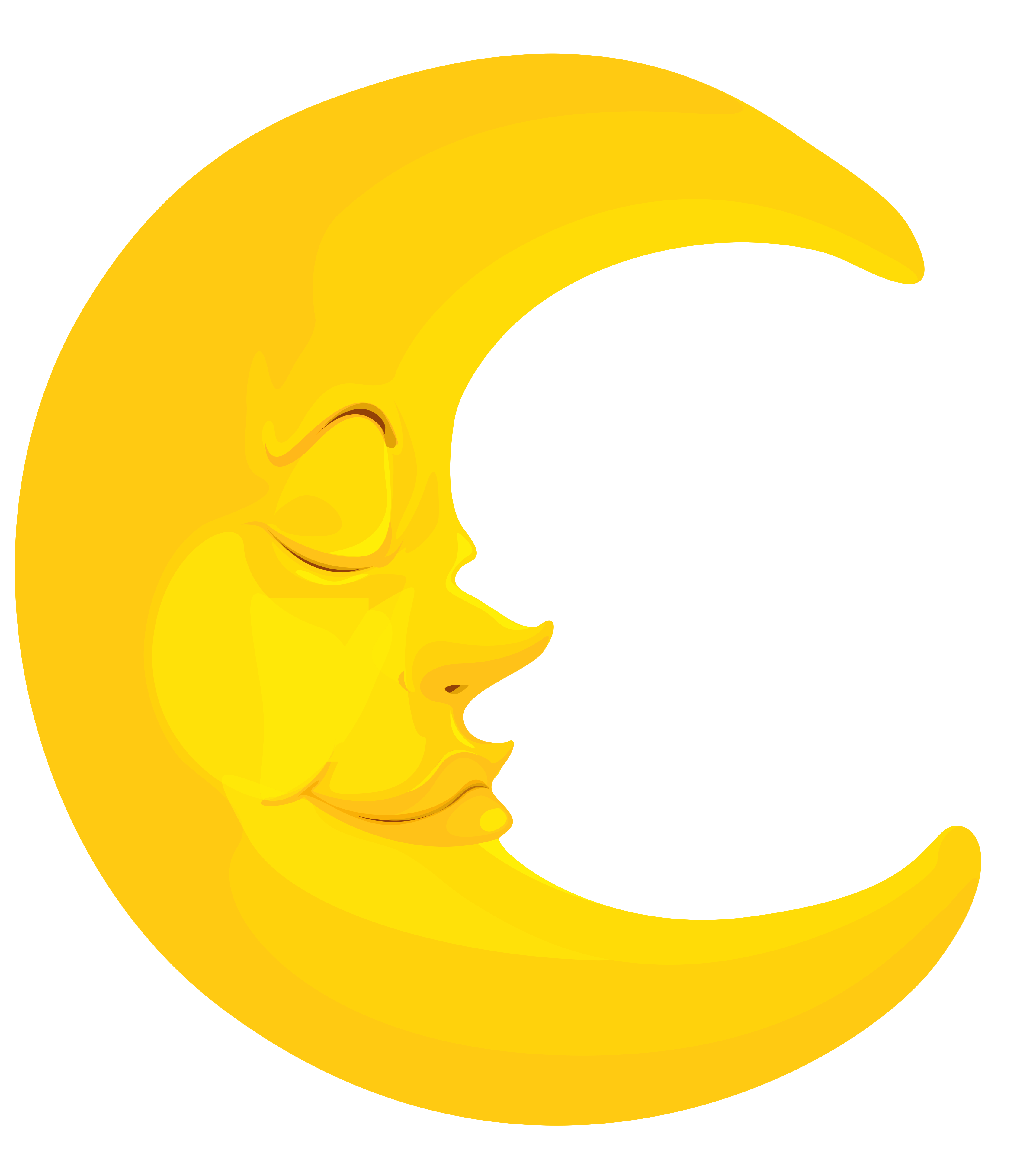 3431x3845 Black Stars And Moon Clipart