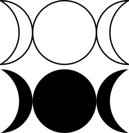 411x425 Moon Phases Clip Art Clipart Panda