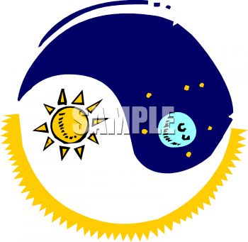 350x341 Yin Yang Moon Clip Art Cliparts