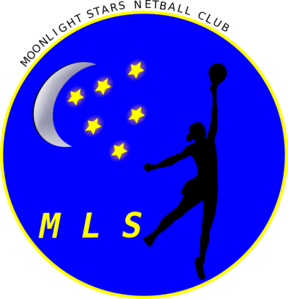 288x299 Moonlight Stars Clip Art