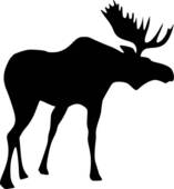157x170 Moose Clip Art
