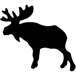 300x300 Moose Clip Art