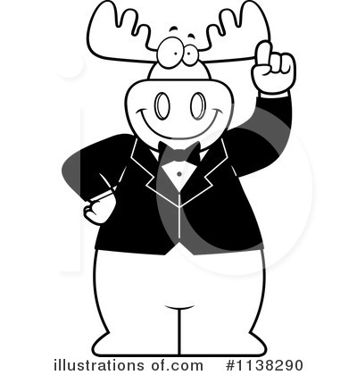 400x420 Moose Clipart