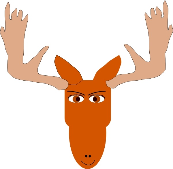 600x585 Mad Moose Clip Art Free Vector In Open Office Drawing Svg ( Svg