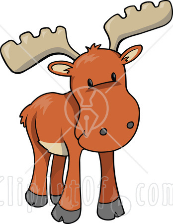 348x450 Moose Clipart Baby Moose