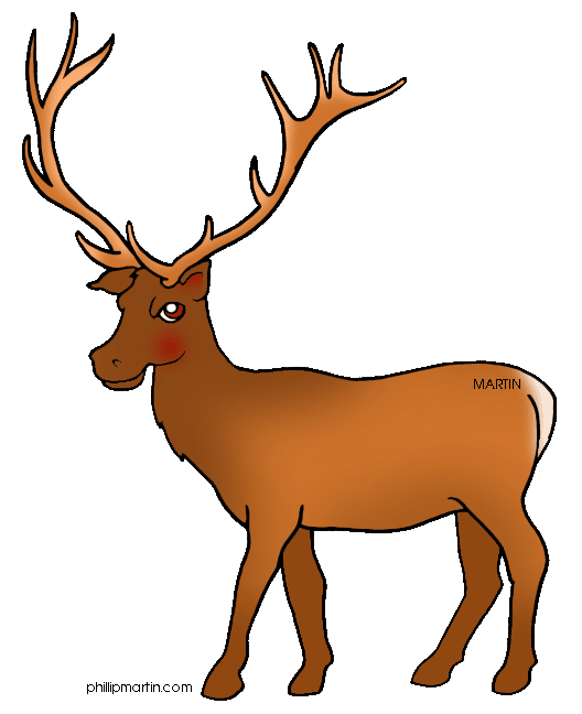 528x648 Free Moose Clipart