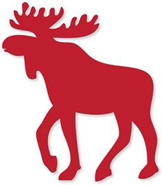 236x269 Moose Pattern. Use The Printable Outline For Crafts, Creating