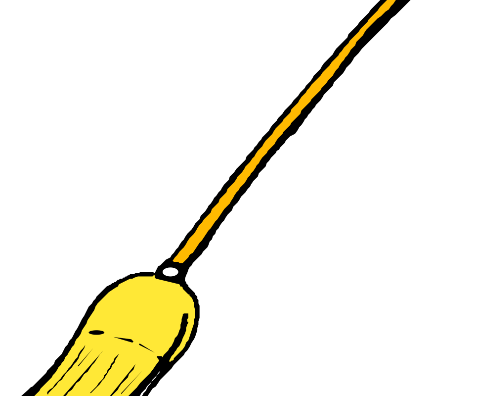 967x800 Broom Clipart