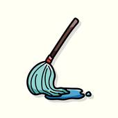 170x170 Royalty Free Mop Clip Art