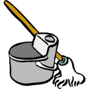 300x300 Wash Bucket And Mop Clipart Cliparthut
