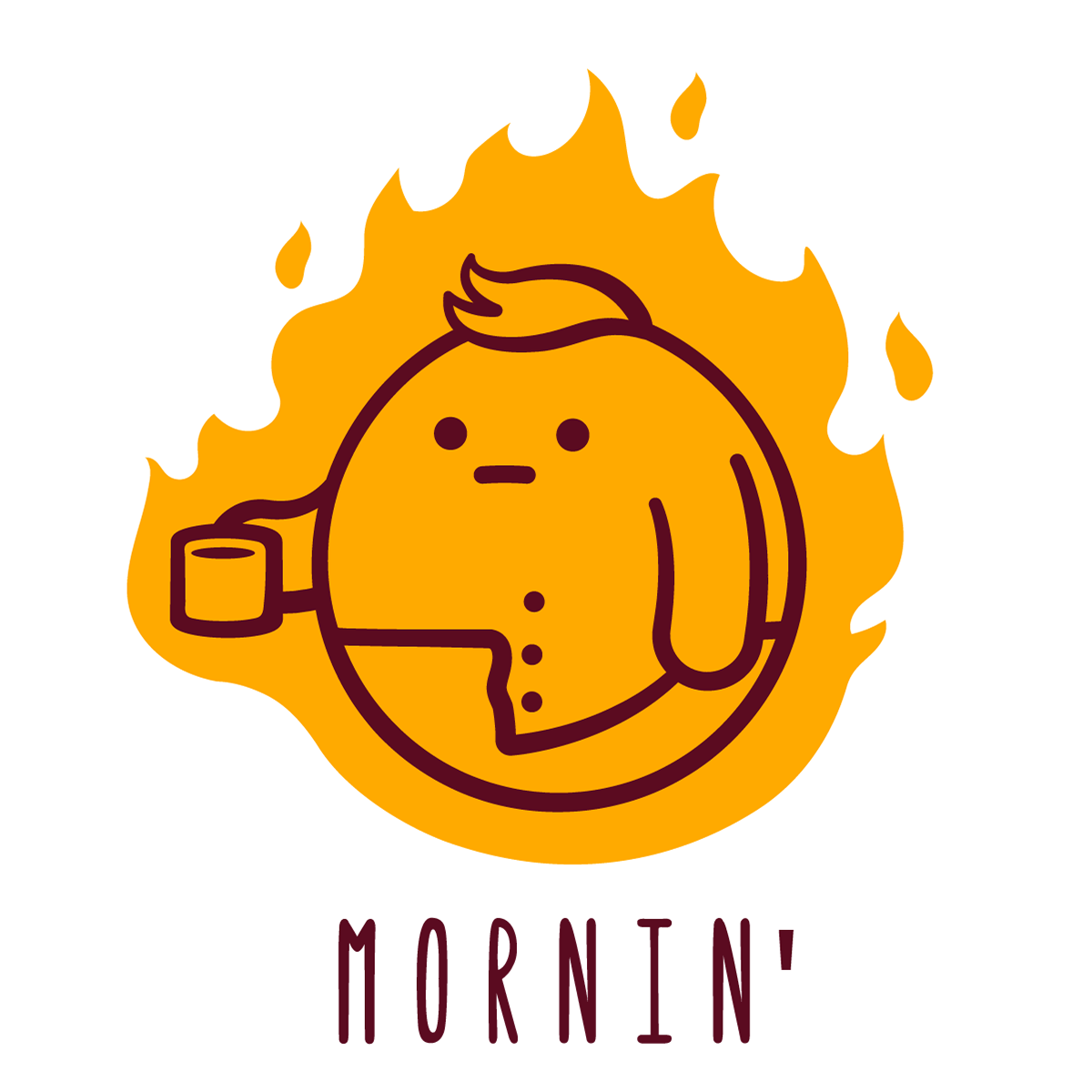 1200x1200 I'M Not A Morning Person Shirt From Amorphia Apparel