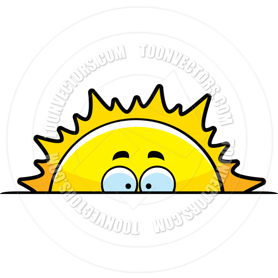 940x940 Cartoon Sunrise By Cory Thoman Toon Vectors Eps