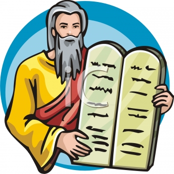 350x349 Top 10 Ten Commandments Clipart