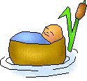 125x116 Baby Moses Clip Art Cliparts