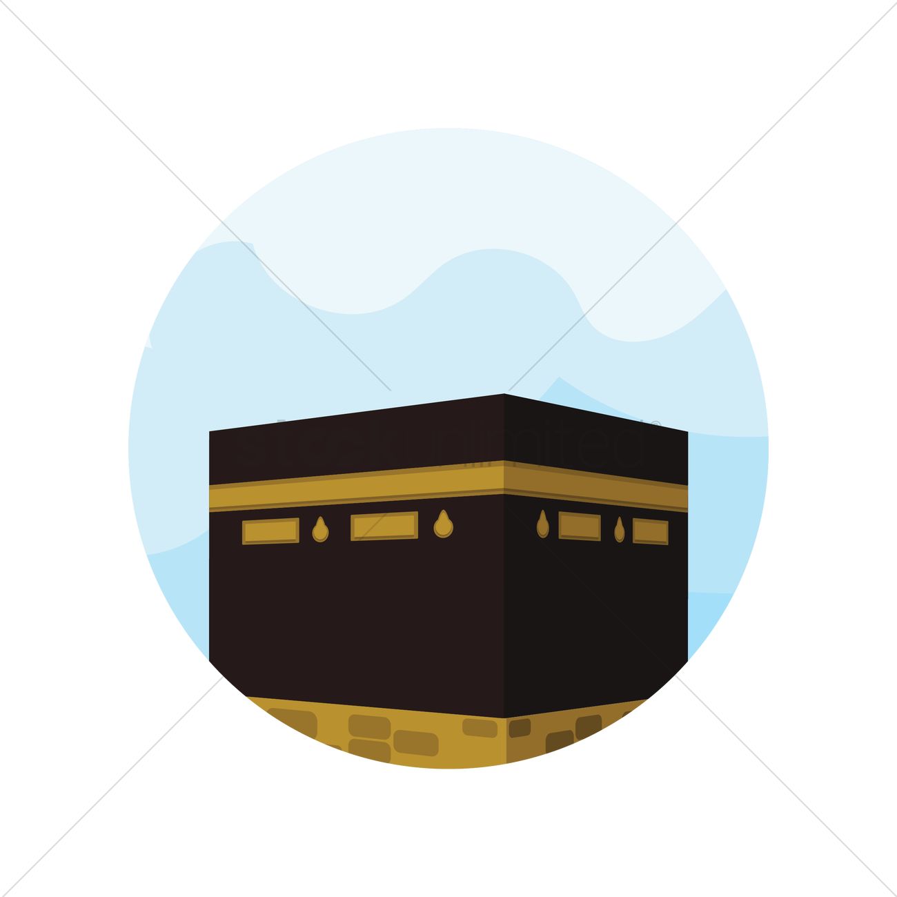 1300x1300 Kaaba Mosque Clip Art Cliparts