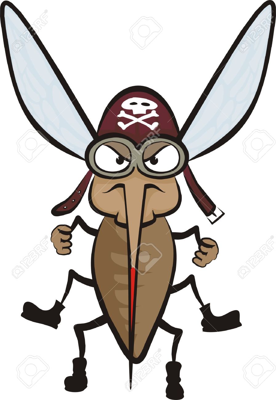 897x1300 Mosquito Clipart Angry