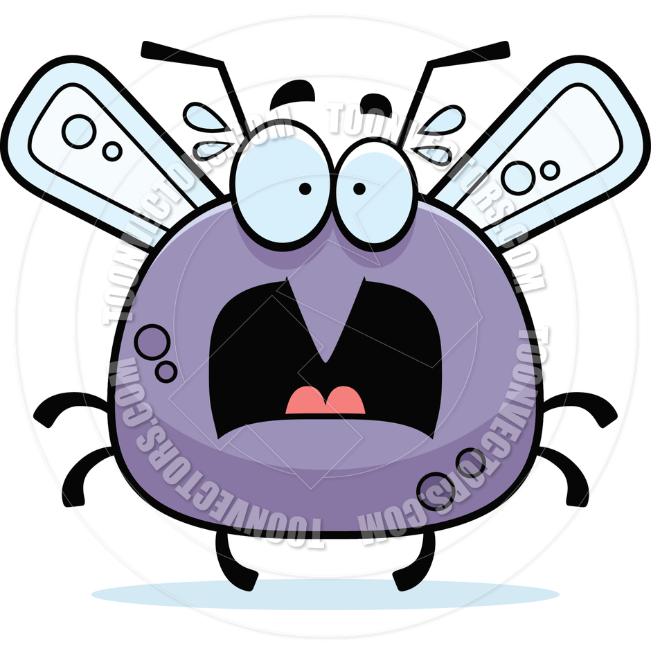 940x940 Cartoon Little Mosquito Scared By Cory Thoman Toon Vectors Eps
