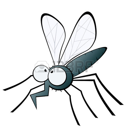 450x450 Funny Cartoon Mosquito Royalty Free Cliparts, Vectors, And Stock