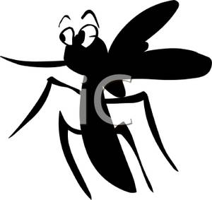 300x283 Of A Cartoon Mosquito